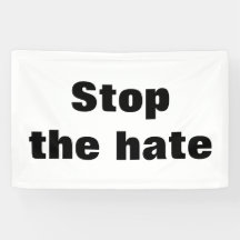 Stop the hate