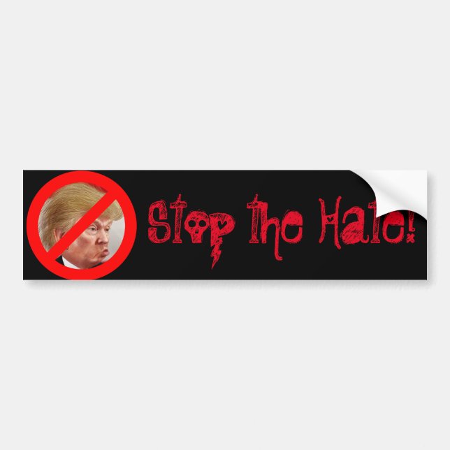 "Stop the Hate!" Bumper Sticker (Front)