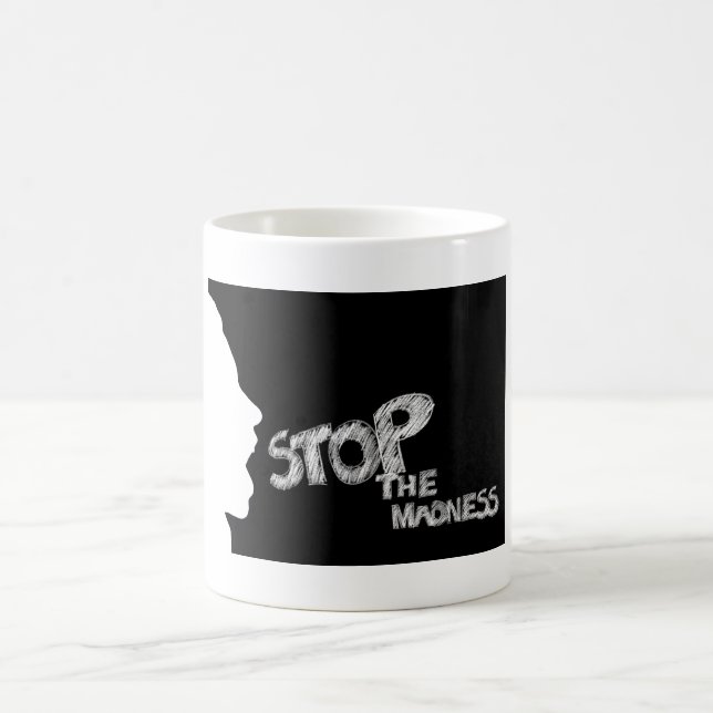Stop The Madness Coffee Mug (Center)