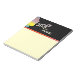 Stop The Madness Notepad