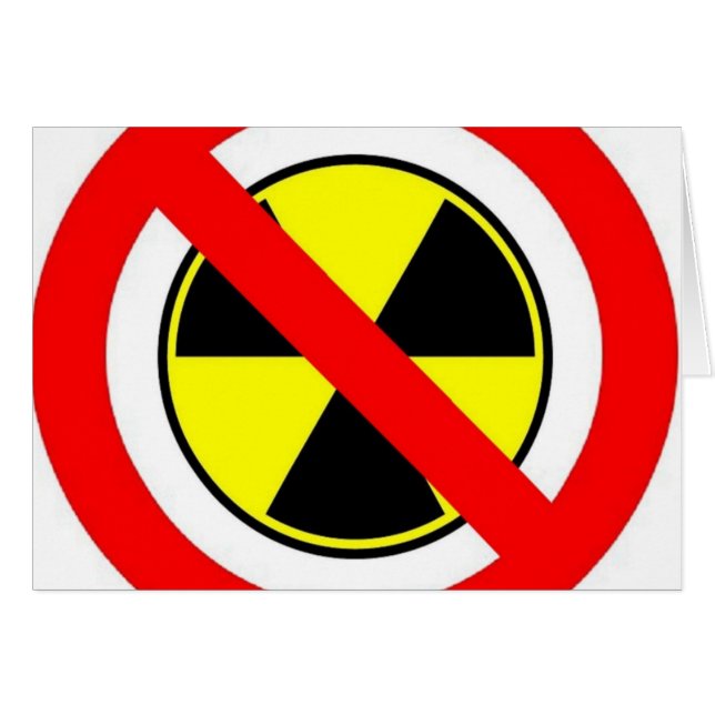 STOP THE MADNESS UNPLUG NUCLEAR POWER ! (Front Horizontal)