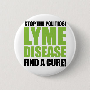 Stop the Politics 6 Cm Round Badge