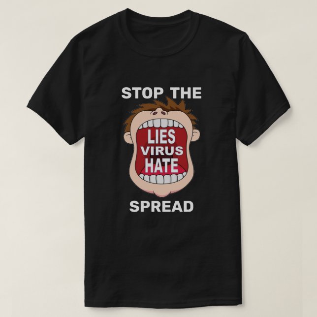 Stop the Spread T-Shirt (Design Front)