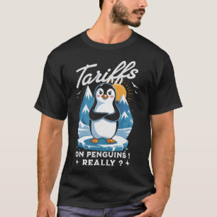 Stop The Tariffs Anti-trump Fafo Resist Penguins N T-Shirt