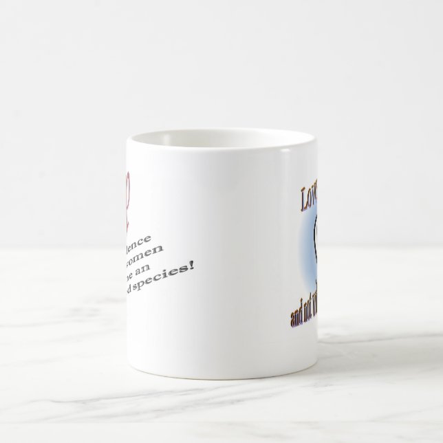Stop the violence coffee mug (Center)