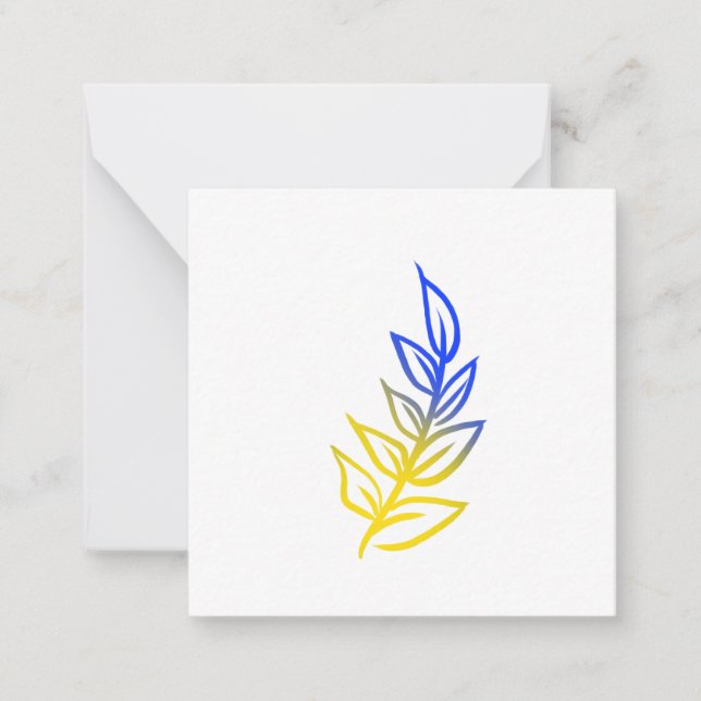 Stop the war card (Front)