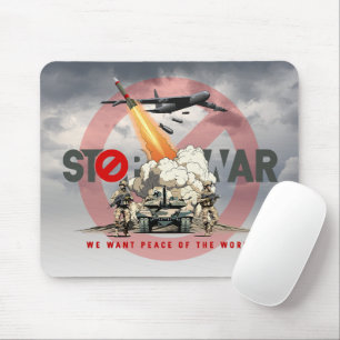 Stop The War Mouse Pad