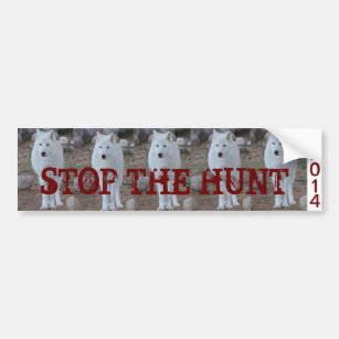 STOP the Wolf Hunt Bumper Sticker