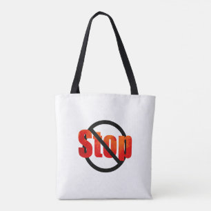 Stop Tote Bag
