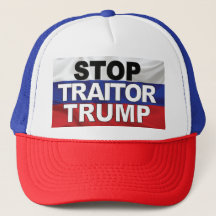"Stop Traitor Trump" Trucker Hat