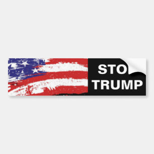 STOP TRUMP BUMPER STICKER