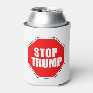 "STOP TRUMP" CAN COOLER