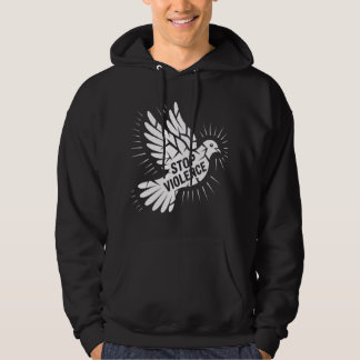 "STOP VIOLENCE" - Powerful Peace Dove T-Shirt Hoodie
