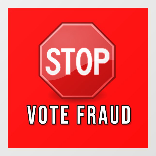 Stop Vote Fraud (Sheet)