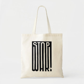 Stop War Hippie ActivistCotton Bag