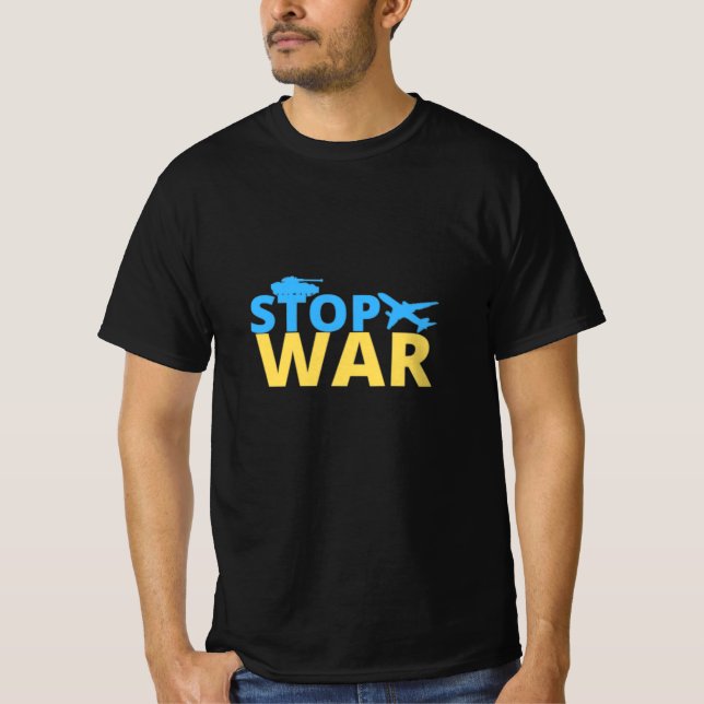 Stop War in ukraine T-Shirt (Front)