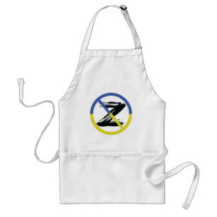 Stop war in Ukraine Throw Pillow Standard Apron