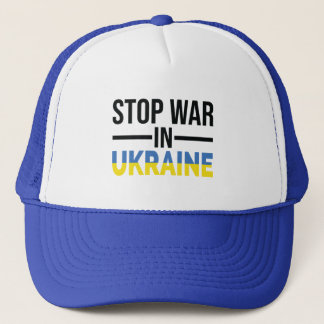 Stop war in Ukraine Trucker Hat