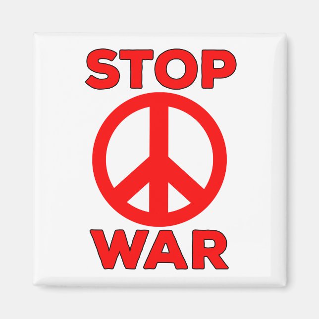 Stop War Magnet (Front)