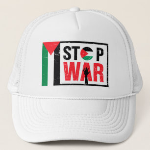 Stop War - Palestinian Lives Matter - Freedom Free Trucker Hat