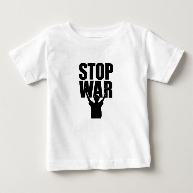 Stop war, Peace  Baby T-Shirt (Front)