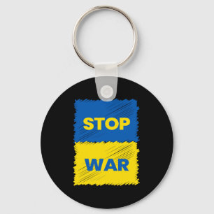 Stop War - Save Ukraine - Stop The War In Ukraine Key Ring