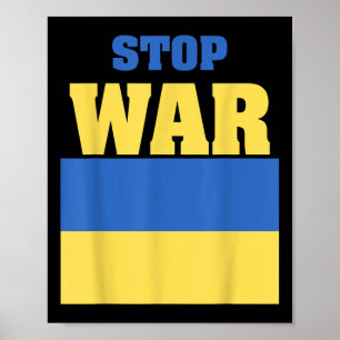 Stop War - Ukraine  Poster