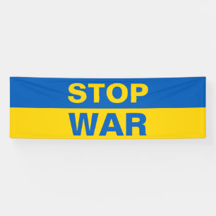 Stop War Ukraine Ukrainian Banner
