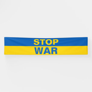 Stop War Ukraine Ukrainian Banner