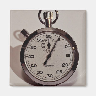 Stop watch magnet