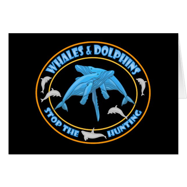 Stop Whale Hunting (Front Horizontal)