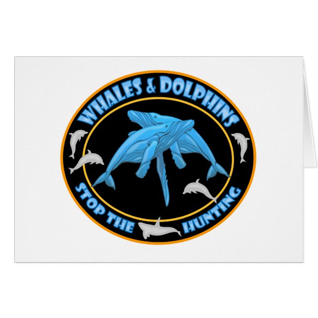 Stop Whale Hunting (Front Horizontal)