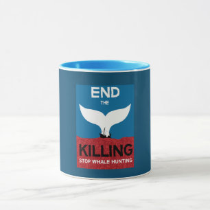 Stop Whale Hunting Ban Whaling Marine Protection Mug