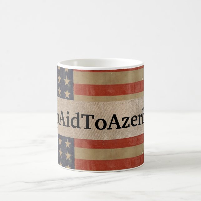 #StopAidToAzerbaijan Coffee Mug (Center)