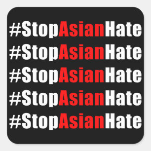 #StopAsianHate Square Sticker