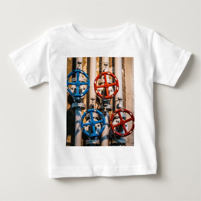 Stopcock in the Schiffbau, Zurich Baby T-Shirt (Front)