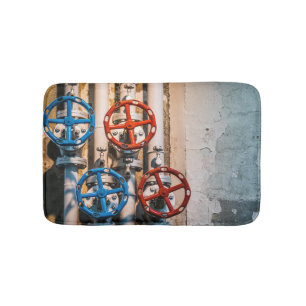 Stopcock in the Schiffbau, Zurich Bath Mat