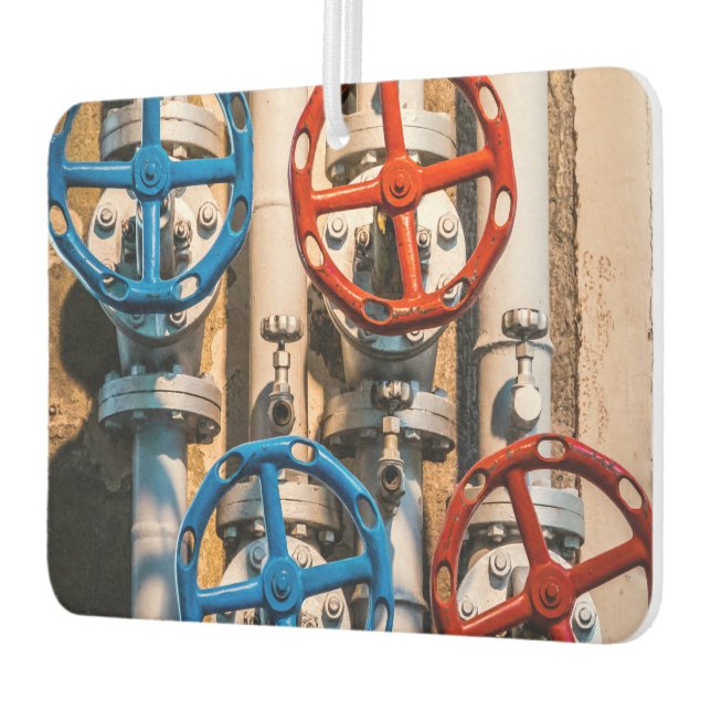 Stopcock in the Schiffbau, Zurich Car Air Freshener (Left)