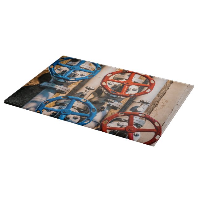 Stopcock in the Schiffbau, Zurich Cutting Board (Corner)