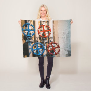 Stopcock in the Schiffbau, Zurich Fleece Blanket
