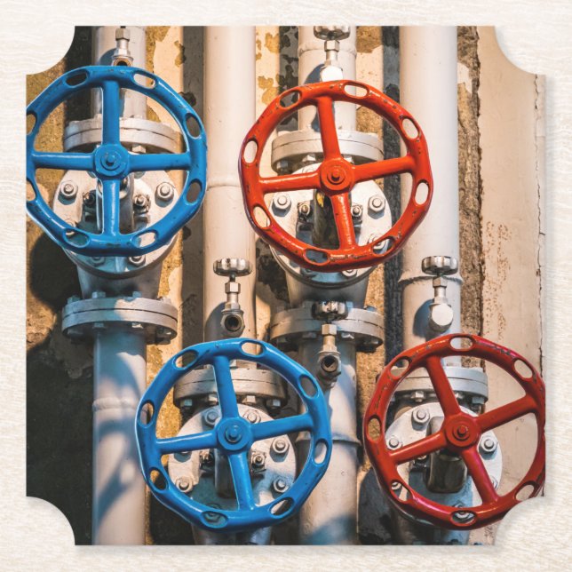 Stopcock in the Schiffbau, Zurich Paper Coaster (Front)