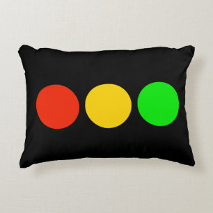 Stoplight Colours Decorative Cushion