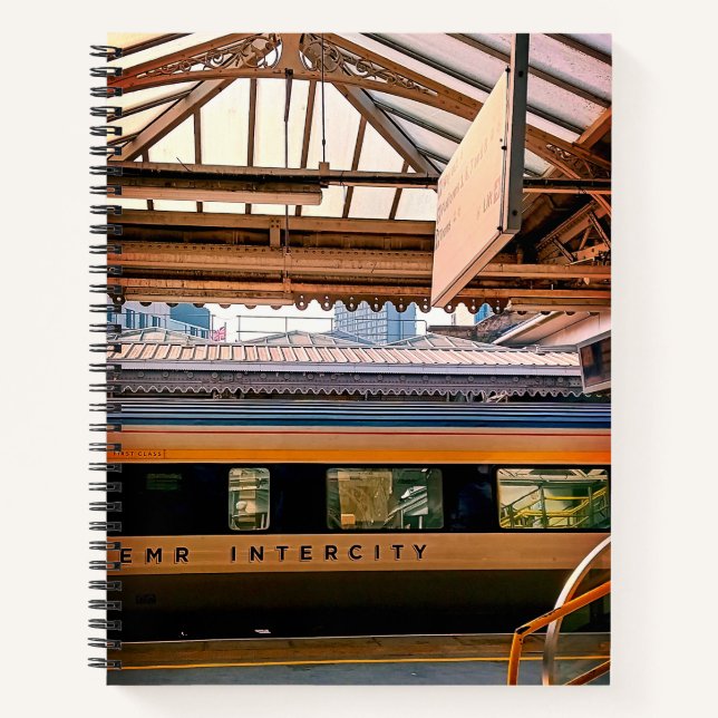 Stopped at the station notebook (Front)