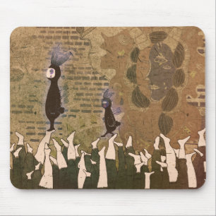 Stopping the footsteps 2012 mouse pad
