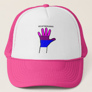stopthesilence bi trucker hat