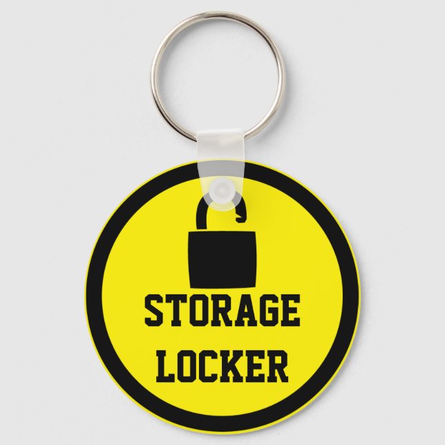 Storage Locker Key Ring (Front)