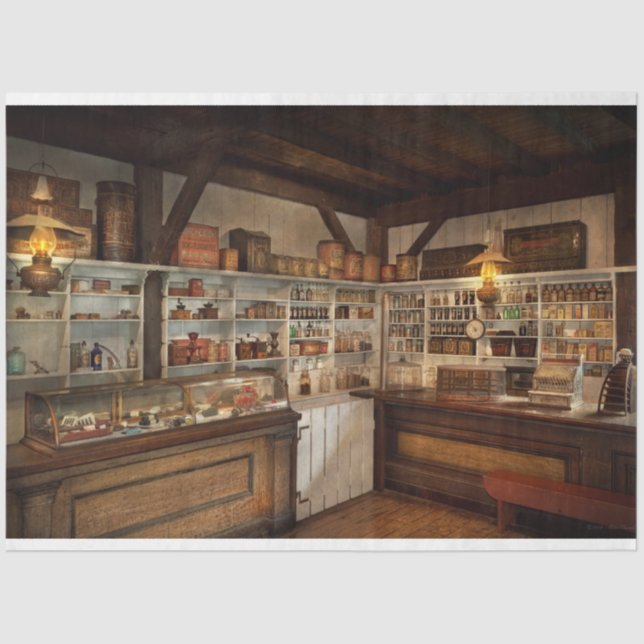 Store - Coffee and other indgredients Tissue Paper (Front)