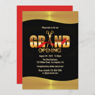 Store Opening Invitation