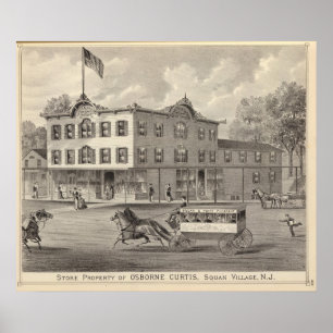 Store property of Osborne Curtis, Squan Village Poster