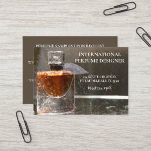  Store/Store/Manufacturer/Design Perfume Bottle  Business Card
